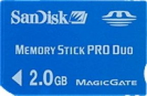 Sandisk 2Gb Memory Stick Pro Duo (SDMSPD-002G-B35)
