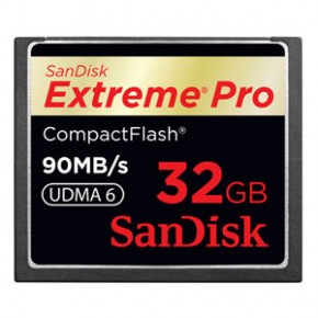 Sandisk CF 32GB eXtreme Pro 90/ c