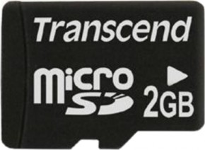   Transcend 2GB microSD (no adapter) (TS2GUSDC)