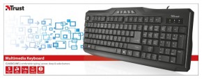  Trust Classicline Multimedia Keyboard RU 5