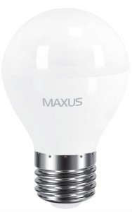 LED  Maxus G45 F 8W 4100K 220V E27 (1-LED-5414)
