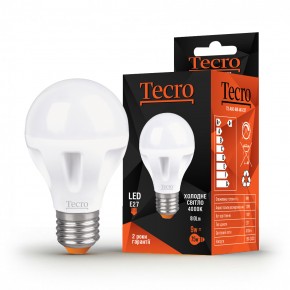 LED  Tecro T2-A60-9W-4K-E27 9W E27