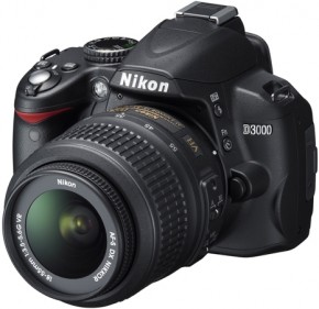  Nikon D3000 18-55 VR Kit