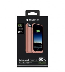   Mophie Juice Pack Reserve Rose Gold 1840 mAh  iPhone 6/6S (3419-JPR-IP6-RGLD) 9