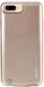   Remax Energy Jacket With Case iphone7 Plus 3400 mAh Gold