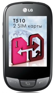    LG T510 Duos Wine Red (0)