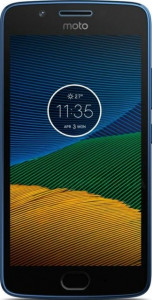  Motorola Moto G5 (XT1676) Dual Sim (PA610107UA) Sapphire Blue