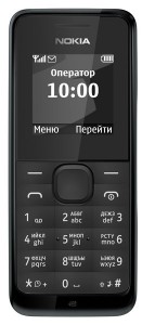   Nokia 105 SS Black