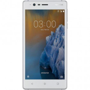   Nokia 3 DS Silver White (11NE1SO1A09)