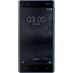  Nokia 3 DS Tempered Blue