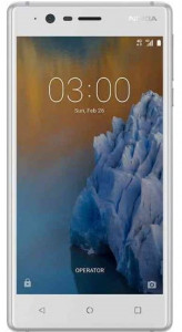   Nokia 3 Dual Sim Silver White