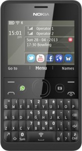   Nokia Asha 210 Black