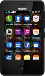   Nokia Asha 501 Dual Sim Black