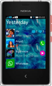   Nokia Asha 502 Dual Sim Red