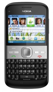  Nokia E5 Carbon Black