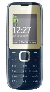 Nokia C2-00 Blue Dual