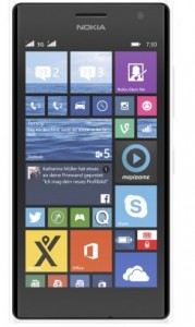  Nokia lumia 730 White