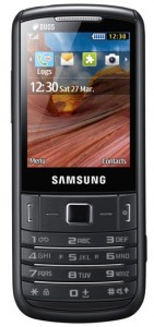 ���� ��������� ������� Samsung GT-C3782 Onyx Black