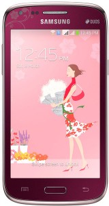  Samsung GT-I8262 Galaxy Core Wine Red La Fleur