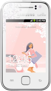 ���� �������� Samsung GT-S5360 Galaxy Y Pure White La Fleur