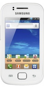  Samsung GT-S5660 Galaxy Gio Silver White
