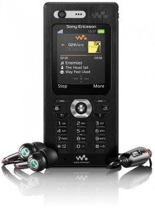 Sony Ericsson W880i Pitch Black
