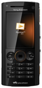 Sony Ericsson W902 Volcanic Black