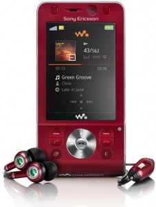 Sony Ericsson W910i Hearty Red
