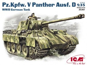  ICM   Pz.Kpfw. V Panther Ausf.D 1:35 (ICM35361)