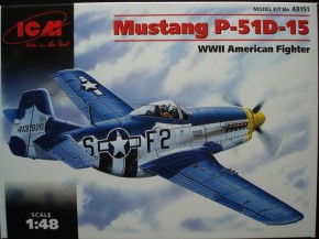  ICM   Mustang P-51 -15 1:48 (ICM48151)