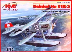  ICM  - He-51 B-2 1:72 (ICM72192)