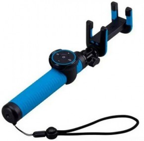  Momax Selfie Hero Bluetooth Selfie Pod 70cm Blue/Black (KMS6D)