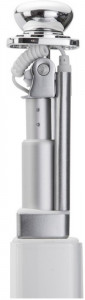  Noosy BR14 Lipstick Selfie Stick Wired Monopod White 4