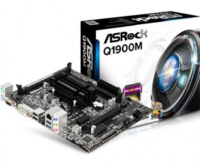   ASRock Q1900M (Intel Quad-Core J1900, Intel Bay Trail-D, PCI-Ex16) 3