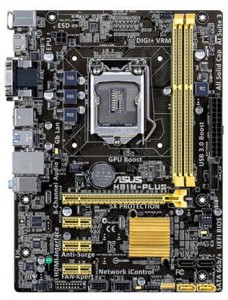   Asus H81M-Plus (s1150, Intel H81, PCI-Ex16)