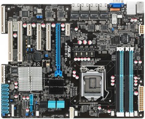   Asus P9D-E/4L (s1150,Intel C224, PCI-Ex16)