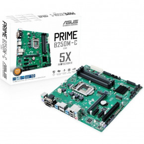 c  Asus Prime B250M-C B250 4DDR4 HDMI-DVI-VGA-DP M.2 Socket3 mATX 3