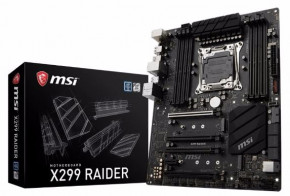   MSI X299 Raider s2066 8DDR4 M.2 USB3.1 ATX 5