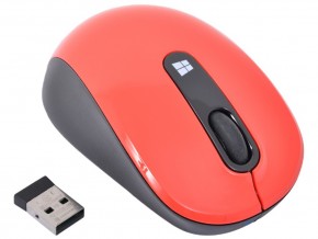   Microsoft Sculpt Mobile Mouse Flame Red