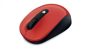   Microsoft Sculpt Mobile Mouse Flame Red 3