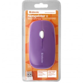   Defender NetSprinter MM-545 Violet-White (52547) USB 5