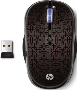 HP 2.4GHz Wireless Optical Mobile Mouse Black (WX407AA)