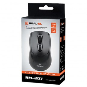 Real-El RM-207 USB Black 5