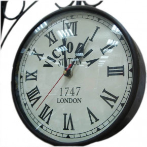     6 Railway Clock White 6 (24713)