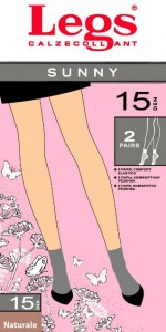  Legs Sunny 15 Naturale (2 )