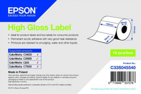  Epson High Gloss Label TM-C3500 (C33S045540)