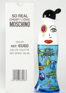   Moschino Cheap Chic So Real edt 100 ml spray tester (L) (8011003839063)