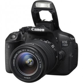   Canon EOS 700D + 18-55 STM + 55-250mm STM (8596B087) 8