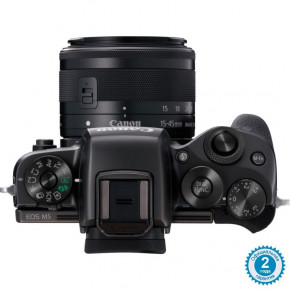    Canon EOS M5 + 15-45 IS STM Kit Black (1279C046) (3)