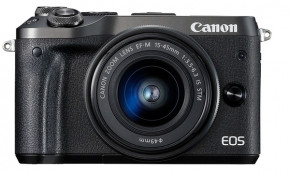  Canon EOS M6 Kit (15-45 IS STM) Black